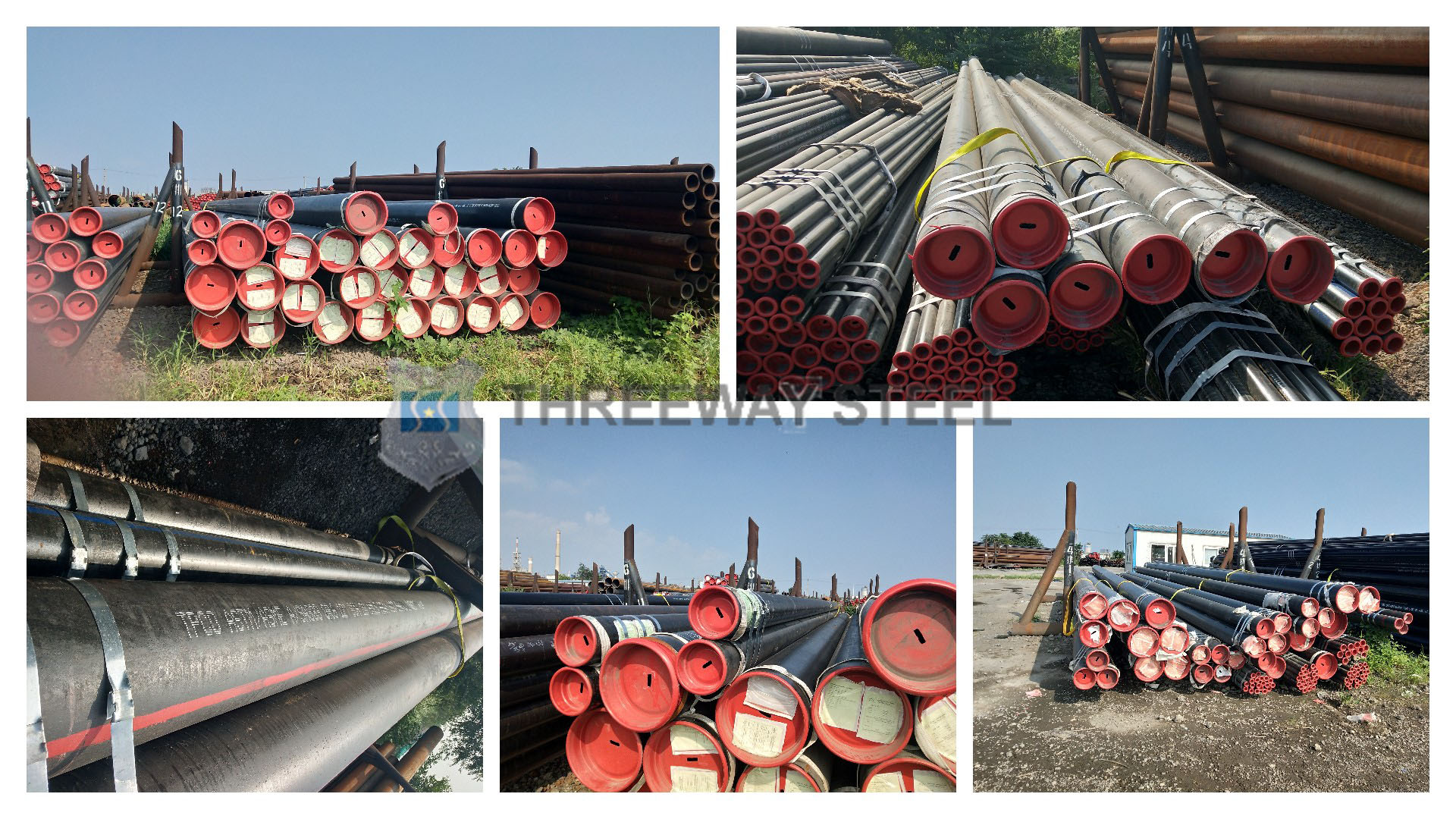 exportação de tubos de aço sem costura