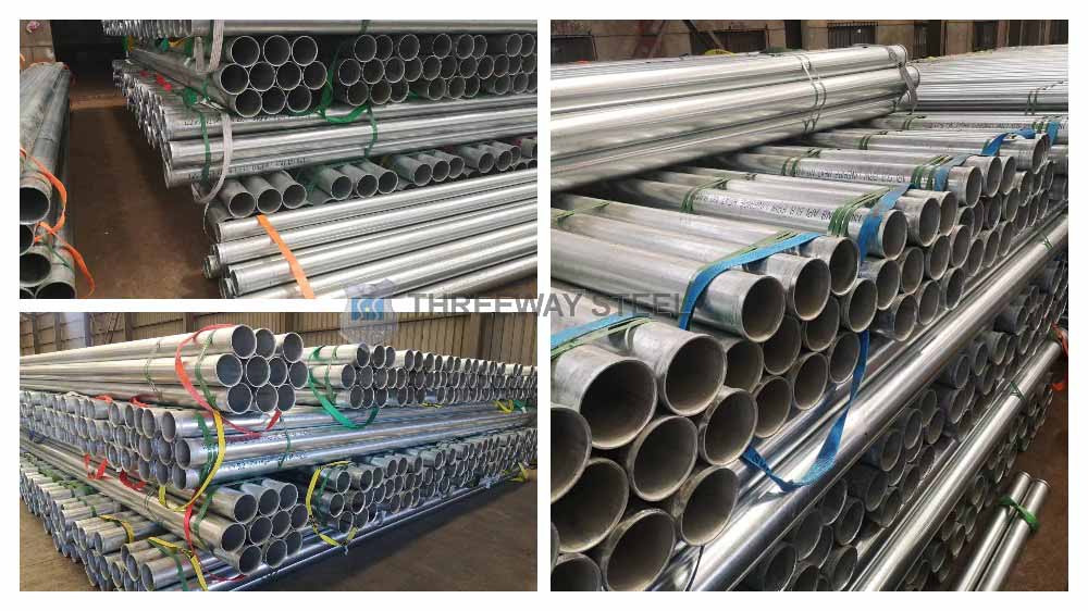 Exportação de tubos de aço ERW