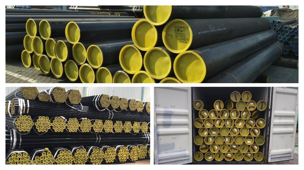 exportação de tubos de aço sem costura