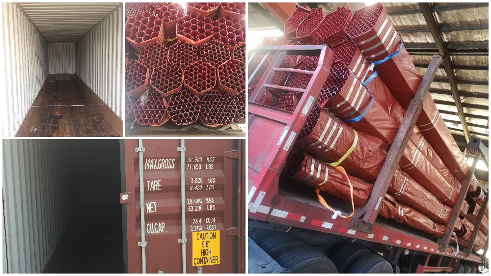 tubo_de_aço_galvanizado_exportação