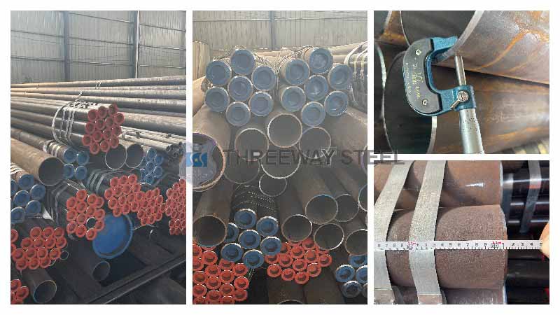 exportação de tubos de aço sem costura de carbono