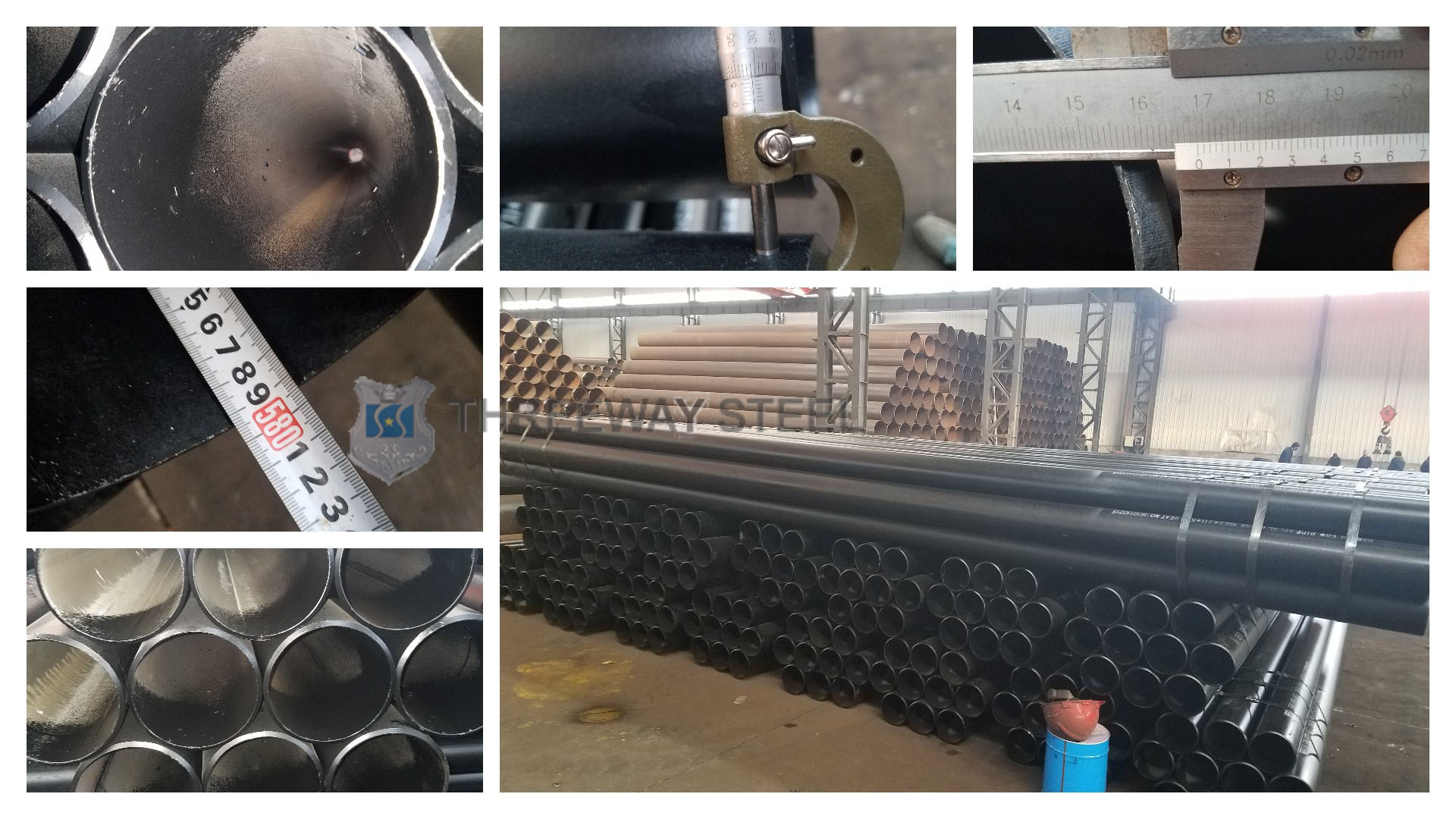 Exporta&ccedil;&atilde;o de tubos de a&ccedil;o LSAW