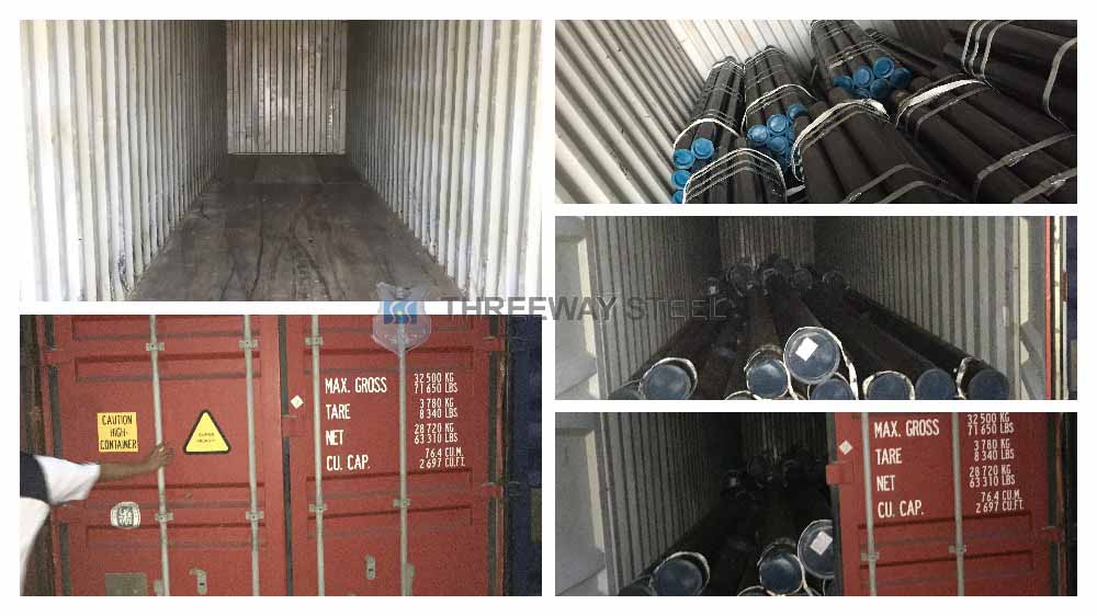 exporta&ccedil;&atilde;o de tubos de a&ccedil;o sem costura